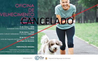 OFICINA DE ENVELHECIMENTO ATIVO. DIAS 6 de ABRIL, 23 E 30 DE MARÇO DE 2022