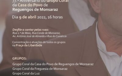 O CANTE NA CIDADE. DIA 9 DE ABRIL DE 2022