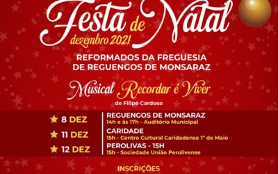 FESTA DE NATAL DOS REFORMADOS. DIA 13 DE DEZEMBRO DE 2021