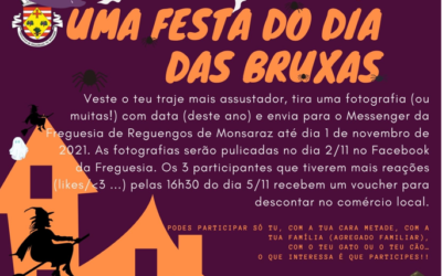 DIA DAS BRUXAS. DIA 5 DE NOVEMBRO DE 2021