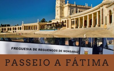 PASSEIO A FÁTIMA. DIAS 8 E 22 DE MAIO DE 2022