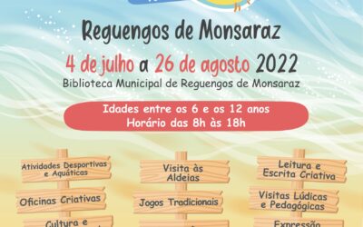 Mais Verão – Férias em Cheio Datas: 4 de julho a 26 de agosto Idades: 6 aos 12 anos Horário: 8h00 às 18h00