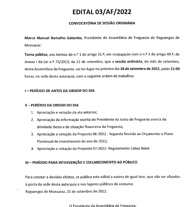 Edital 03 Assembleia de Freguesia_ 2022
